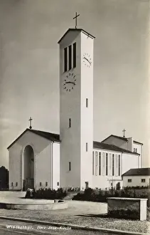 Crossroads Prints: Winterthur - Herz Jesu Kirche