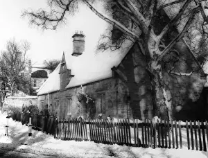 Wintery Almshouses