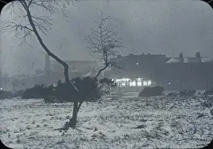 Wintery scene - London