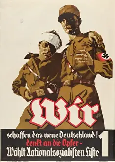 Wir schaffen das neue Deutschland! Denkt an die Opfer-wahlt