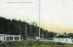 Wires Prints: Wireless Station, North Head, Washington State, USA