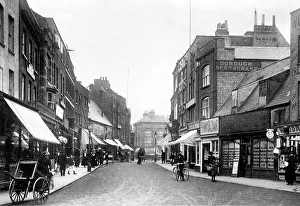 Wisbech Prints: Wisbech High Street early 1900s