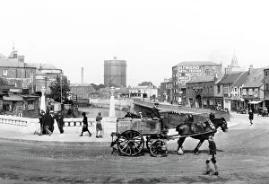 Nene Prints: Wisbech Nene Quay and New Bridge early 1900s