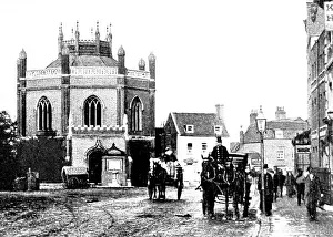 Octagonal Prints: Wisbech Octagonal Church early 1900s