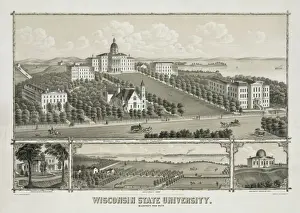 Madison Prints: Wisconsin State University, Madison, Wis. 1879