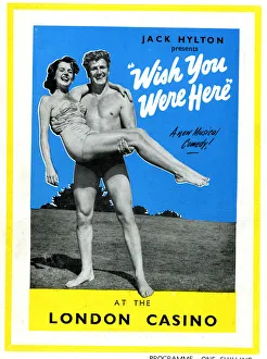 Images Dated 22nd August 2019: Wish You Were Here, musical comedy, London Casino