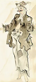 Murray's Cabaret Club Collection: Wiskers Face - Murrays Cabaret Club costume design