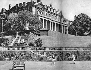 Images Dated 2nd August 2016: Witanhurst tennis game