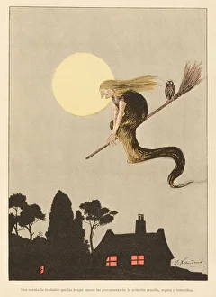 Halloween Gallery: Witch Airborne