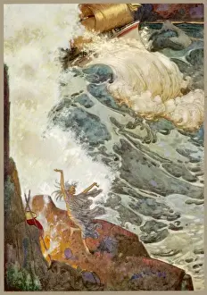 Witch Raising a Storm
