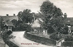 Witchampton Village, Dorset, England
