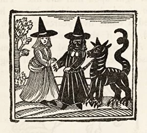 Halloween Gallery: Witches and a Familiar