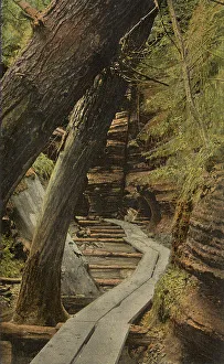 Folder Prints: Witches Gulch, Wisconsin River, Wisconsin, USA Date: 1932