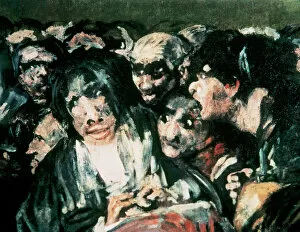 Francisco Collection: Witches Sabbath by Francisco de Goya