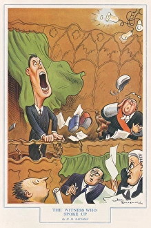 Images Dated 3rd July 2012: The Witness Who Spoke Up by H. M. Bateman