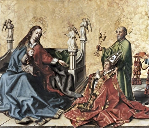 Altar Piece Gallery: Witz, Konrad (1400-1445). The Presentation of