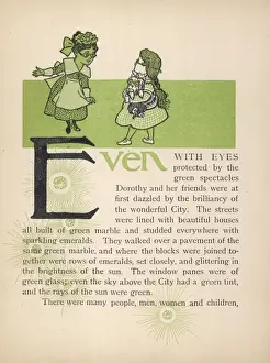 Baum Prints: Wizard of Oz / Girl