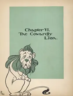 Cowardly Prints: Wizatd of Oz / Lion