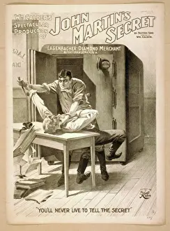 Vane Prints: Wm. Calders spectacular production of John Martins secret
