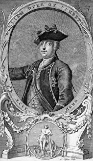 1721 Prints: Wm Duke Cumberland(Gj)