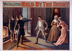 Gillette Prints: Wm. Gillettes Held by the enemy
