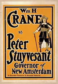 Matthews Prints: Wm. H. Crane as Peter Stuyvesant, Governor of New Amsterdam
