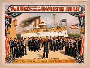 Wm. H. Wests Big Minstrel Jubilee (formerly of Primrose & W
