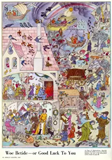 Lucky Prints: Woe Betide or Good Luck to You by Pauline Baynes
