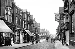 Woking Prints: Woking Chertsey Road early 1900s