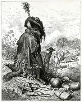 Powerful Gallery: THE WOLF AS SHEPHERD