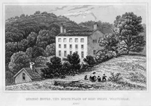 Wolfe Collection: Wolfes home Westerham