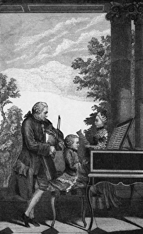 Images Dated 25th September 2012: Wolfgang Amadeus Mozart