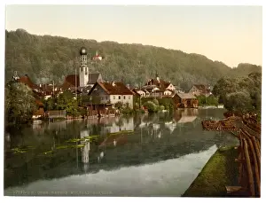 Wolfrathshausen (i. e. Wolfratshausen), Upper Bavaria, German