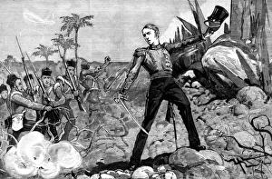 Garnet Gallery: Wolseley at Myat-Toons stronghold, Burma, 1853