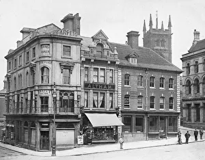 Queens Prints: Wolverhampton Queen's Square Victorian period