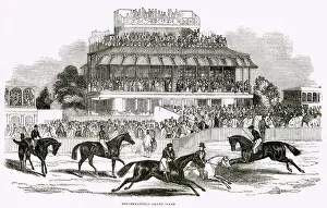 Grandstand Prints: Wolverhampton Racecourse 1844