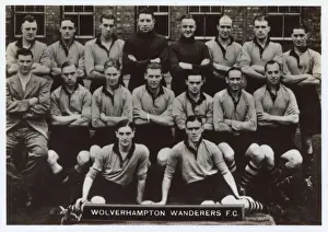 Wolverhampton Prints: Wolverhampton Wanderers FC football team 1936