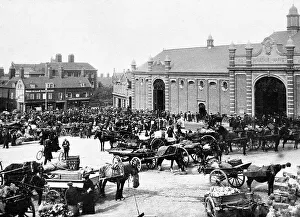 Wolverhampton Wholesale Market early 1900s