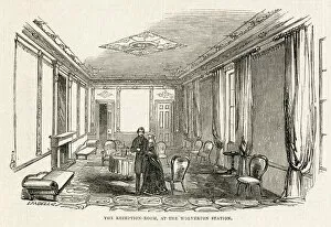 1845 Collection: Wolverton Station royal reception