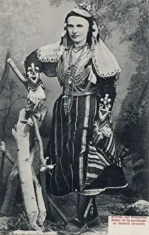 Cuffs Prints: Woman from Albania near Scutari