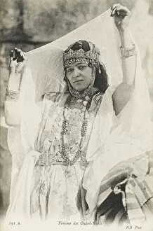 Woman of the Algerian Berber Ouled Nails Tribe