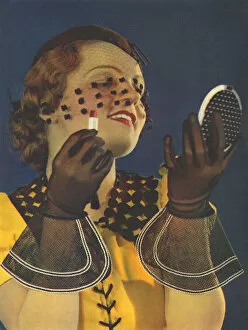 Applying Gallery: Woman applying makeup