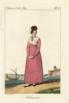 Provence Collection: Woman of Arles, France, 19th century