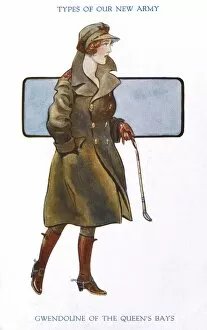 Images Dated 18th April 2011: Woman in the army