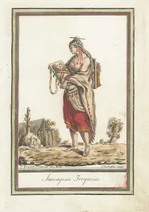 Forehead Prints: Woman and baby of the Iroquois Confederacy