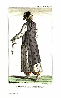 Woman of Baghdad in everyday dress