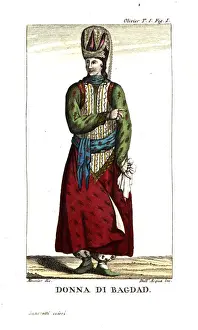 Woman of Baghdad in formal dress
