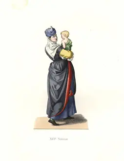 Woman from Bayonne, 16th century