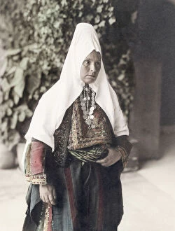 Bethlehem Gallery: A woman from Bethlehem, Palestine, Holy Land, c.1930