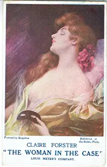 Reclined Prints: The Woman in the Case by Clyde Fitch